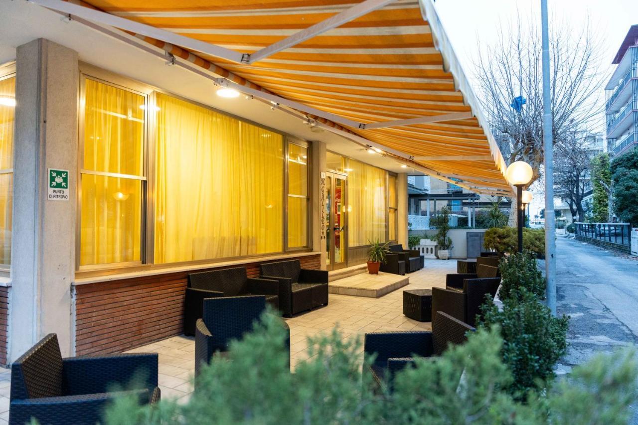 Hotel Galileo Римини Экстерьер фото